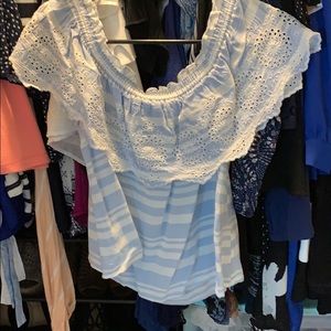 American eagle Off the shoulder shirt